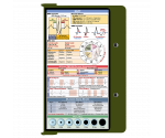 WhiteCoat Clipboard® - Army Green EMT Edition